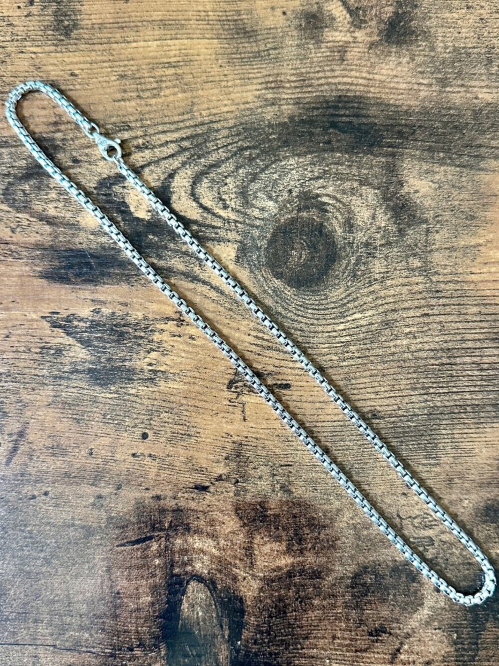 David Yurman Medium Box Chain Necklace - 3.6mm - 20"